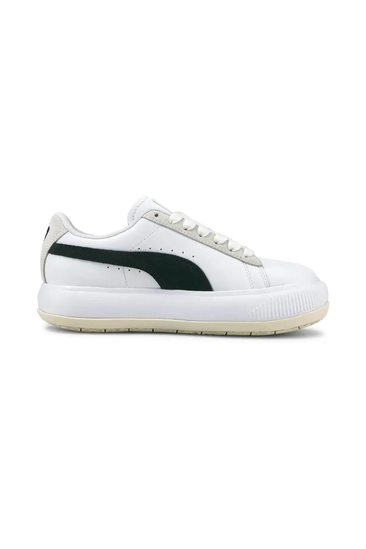 Puma Suede Mayu Mix Wn S Beyaz-Siyah Kadın Günlük Spor Ayakkabı