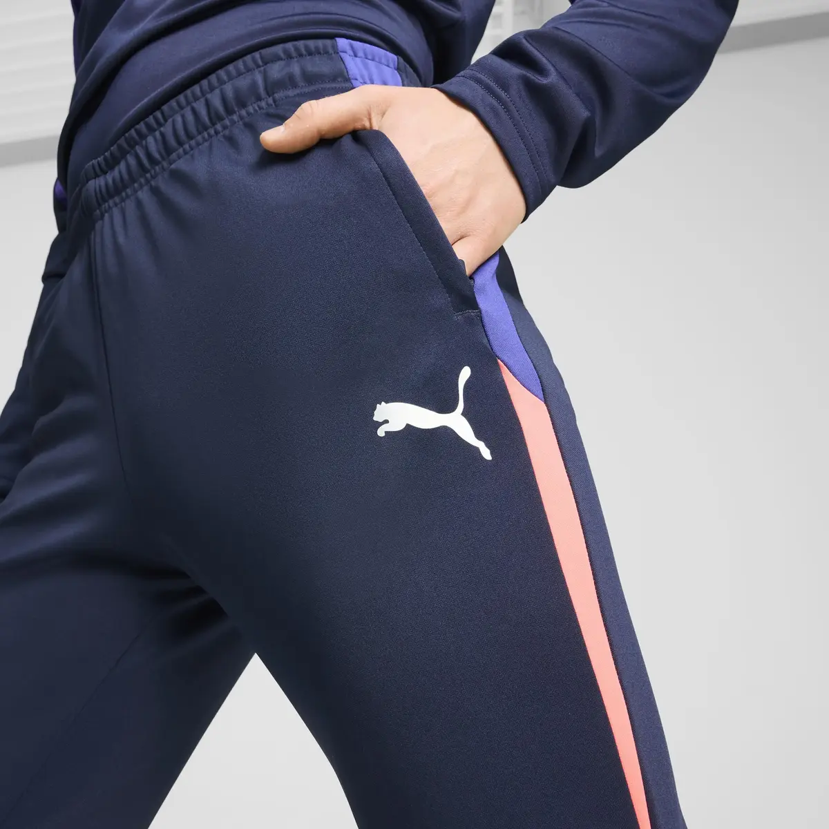Puma IndividualLIGA TrainingPants Lacivert Erkek Eşofman Altı