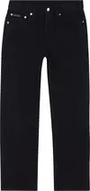 Calvin Klein HERO 90'S STRAIGHT Kadın Siyah Kot Pantolon