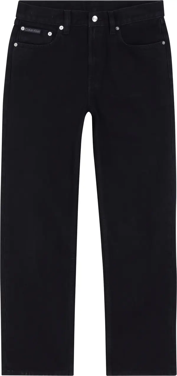 Calvin Klein HERO 90'S STRAIGHT Kadın Siyah Kot Pantolon