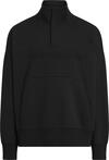 Calvin Klein INSTITUTIONAL EMBOSS Erkek Siyah Sweatshirt