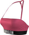 Calvin Klein BANDEAU-RP Kadın Pembe Bikini Üstü