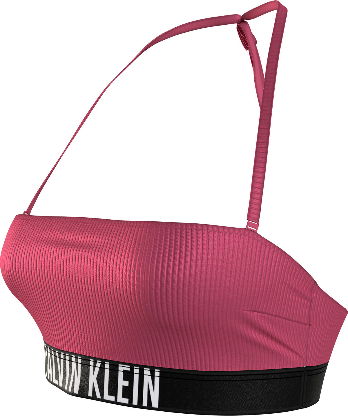 Calvin Klein BANDEAU-RP Kadın Pembe Bikini Üstü