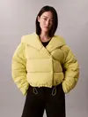 Calvin Klein BLANKET JACKET Yeşil Kadın Mont
