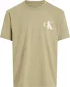 Calvin Klein BOLD CK TEE, HI0 Bej Erkek T-Shirt & Polo