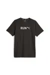 Puma Men Graphıc Tee Run Siyah Erkek T-shirt