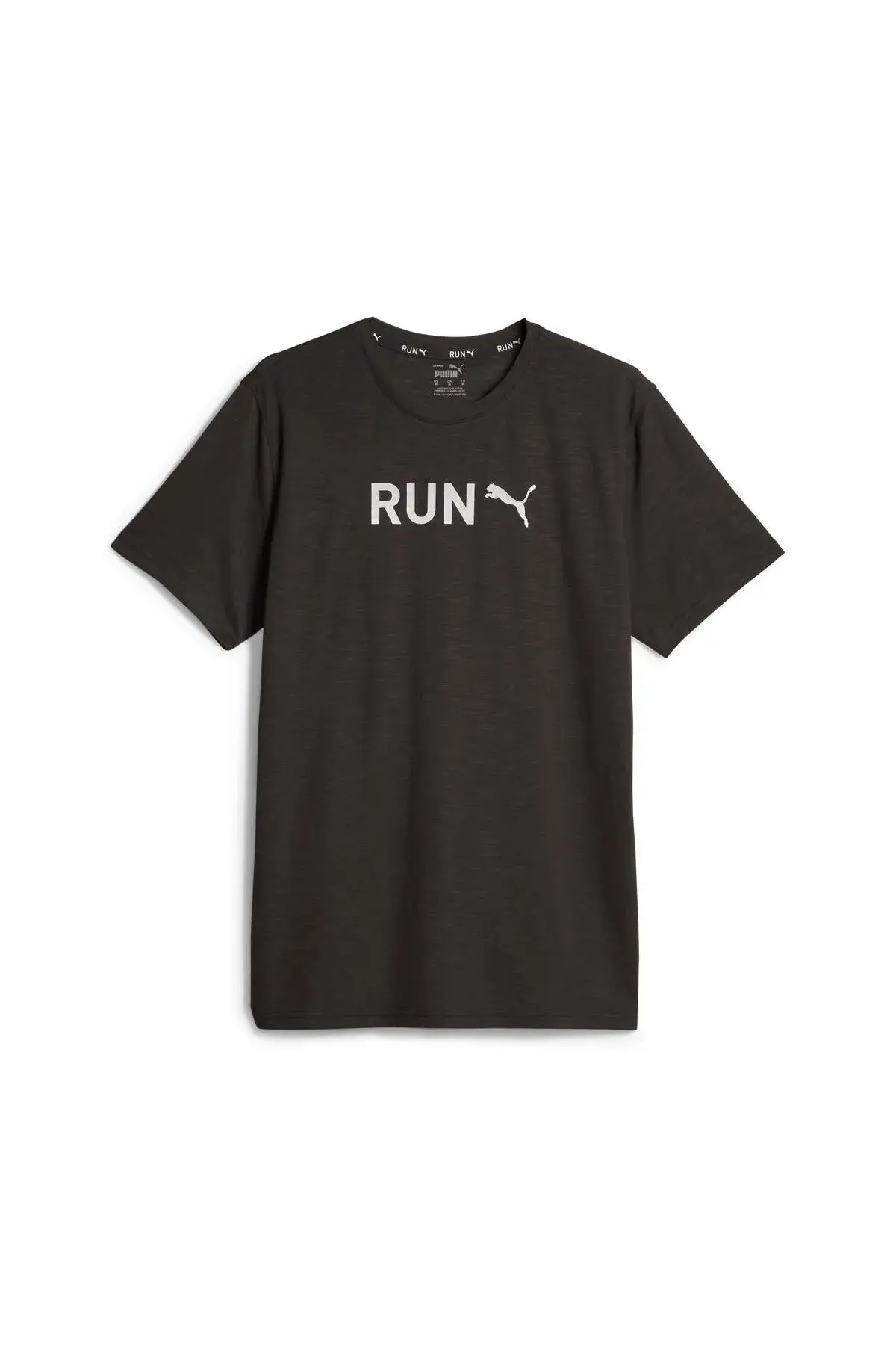 Puma Men Graphıc Tee Run Siyah Erkek T-shirt