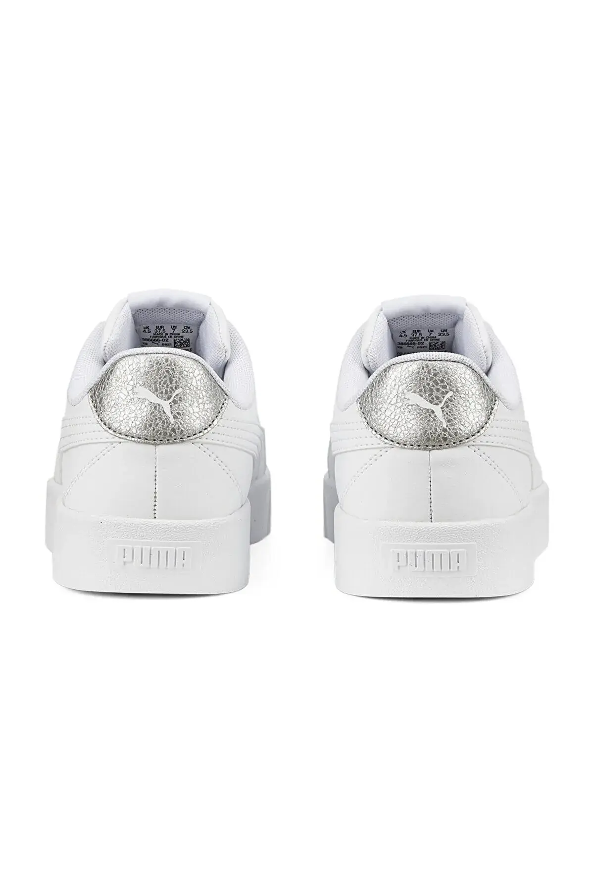 Puma Skye Clean Distressed Beyaz Kadın Günlük Spor Ayakkabı