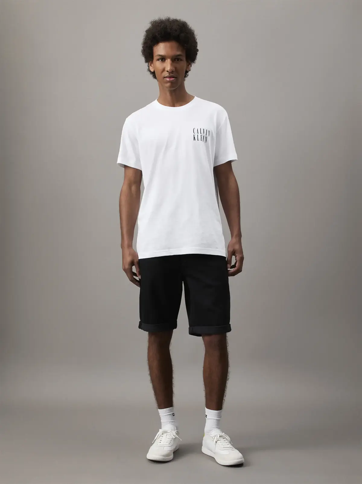 Calvin Klein SLIM SHORT, 1BY Siyah Erkek Şort