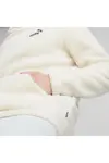 Puma ESS ELEVATED Sherpa Hoodie Kırık Beyaz Erkek Hoodie