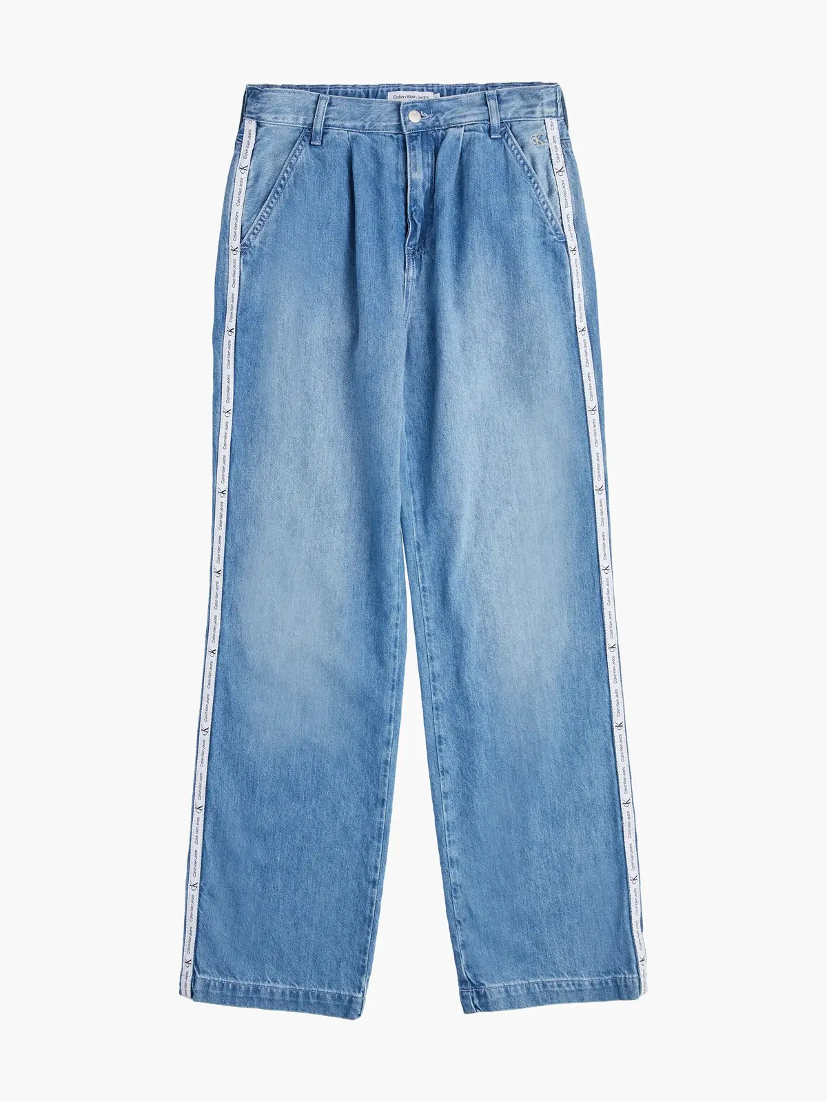 Calvin Klein SOFT DENIM WOVEN PA Kadın mavi Kot Pantolon