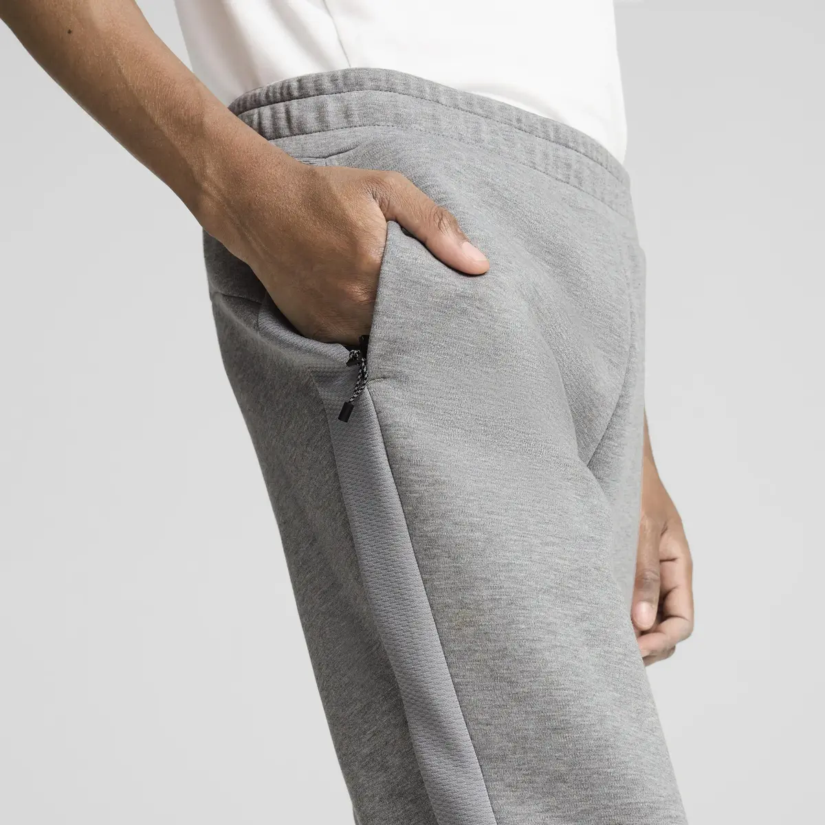 Puma EVOSTRIPE Pants Gri Erkek Eşofman Altı
