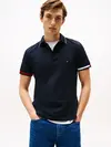 Tommy Hilfiger FLAG CUFF SLIM FIT P, DW5 Siyah Erkek T-Shirt & Polo