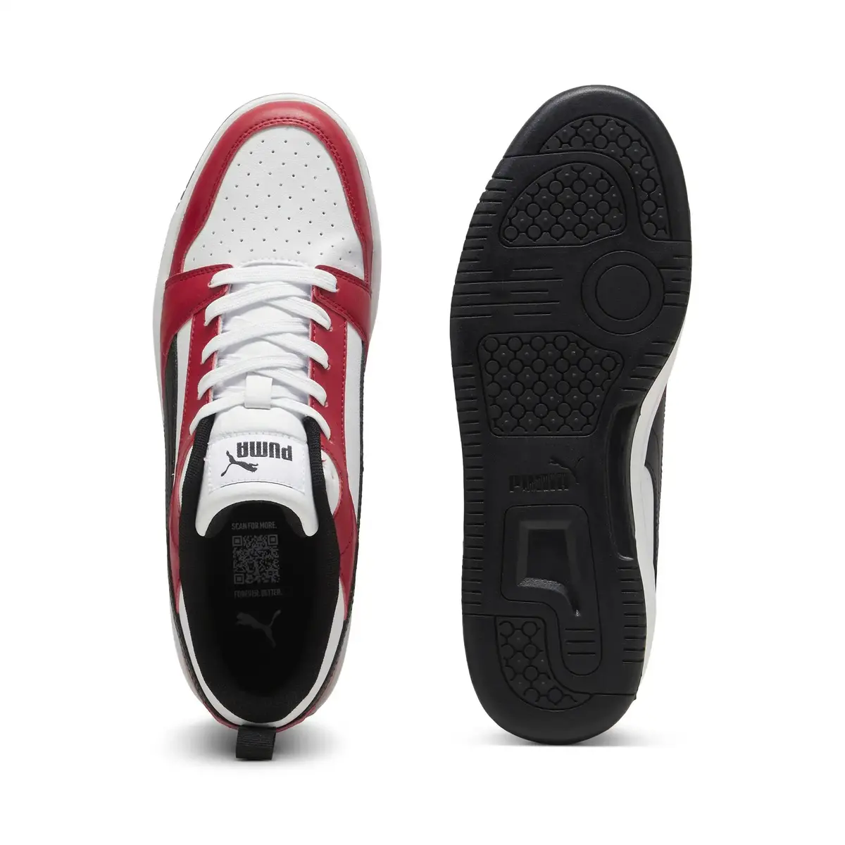 Puma Rebound v6 Low Beyaz Unisex Günlük Spor Ayakkabı