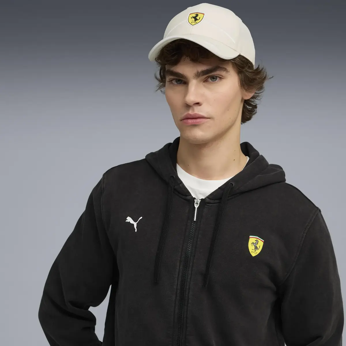Puma FERRARI RACE BB Cap Bej Unisex Şapka