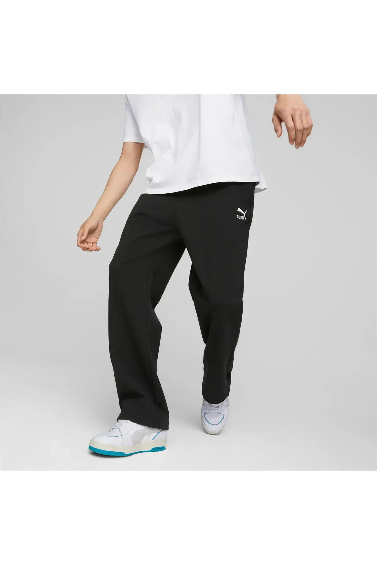 Puma Classics Straight Sweatpants TR Siyah Erkek Eşofman Altı