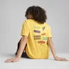 PUMA WARDROBE ESS Graphic Tee Sarı Kadın T-Shirt
