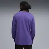 Puma Hoopstel LS Tee Erkek Mor Basketbol Sweatshirt