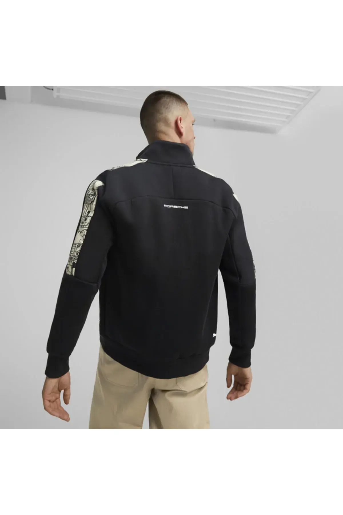 Puma Pl Mt7 Sweat Jacket Siyah Erkek Fermuarlı Sweatshirt