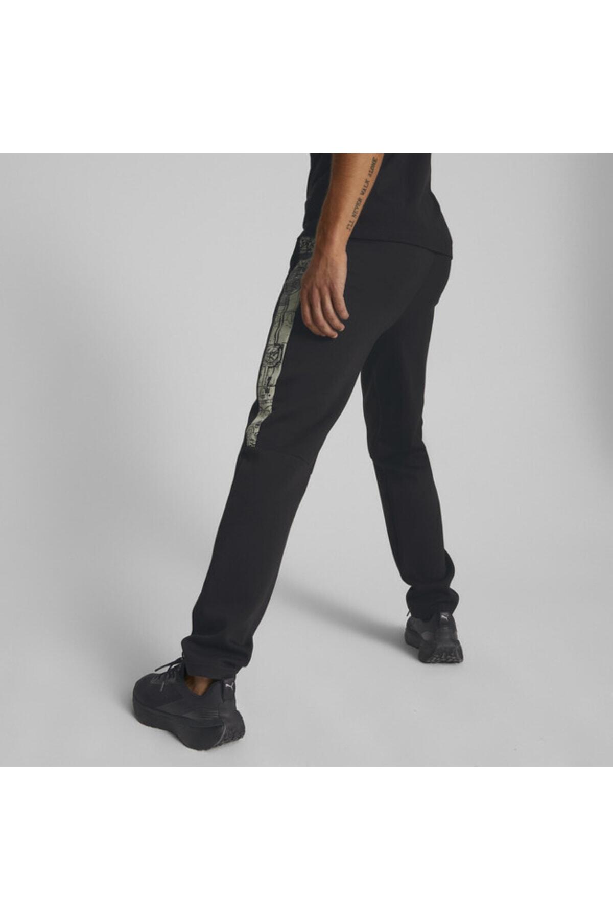 Puma Pl Mt7 Sweat Pants Siyah Erkek Eşofman Altı