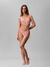 Calvin Klein TRIANGLE Turuncu Askılı Üçgen Bikini Üst