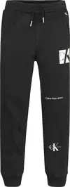 Calvin Klein MULTI LOGO SWEATPANT Erkek Siyah Eşofman Altı