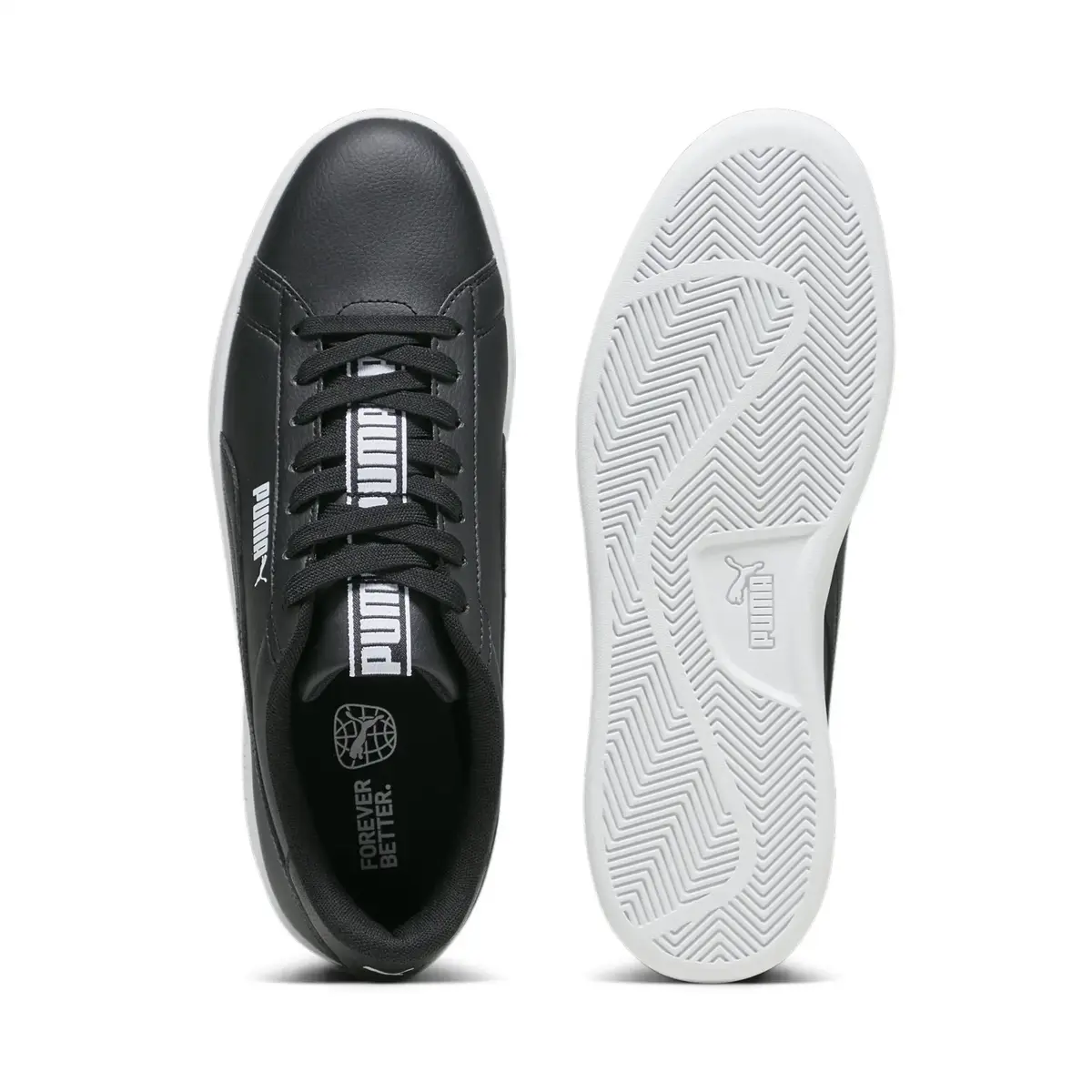 Puma Smash 3.0 Logobsession Siyah Unisex Günlük Spor Ayakkabı