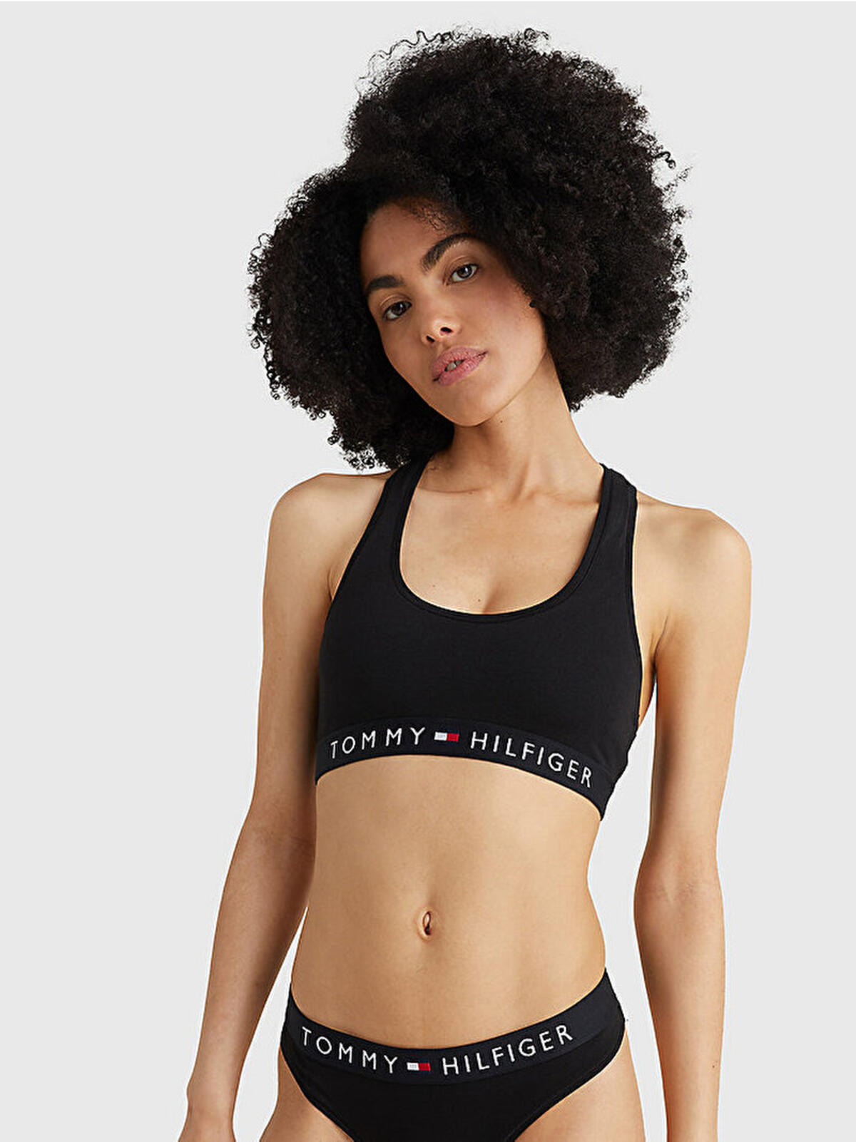 Tommy Hilfiger BRALETTE, 990 Siyah Kadın Bralet