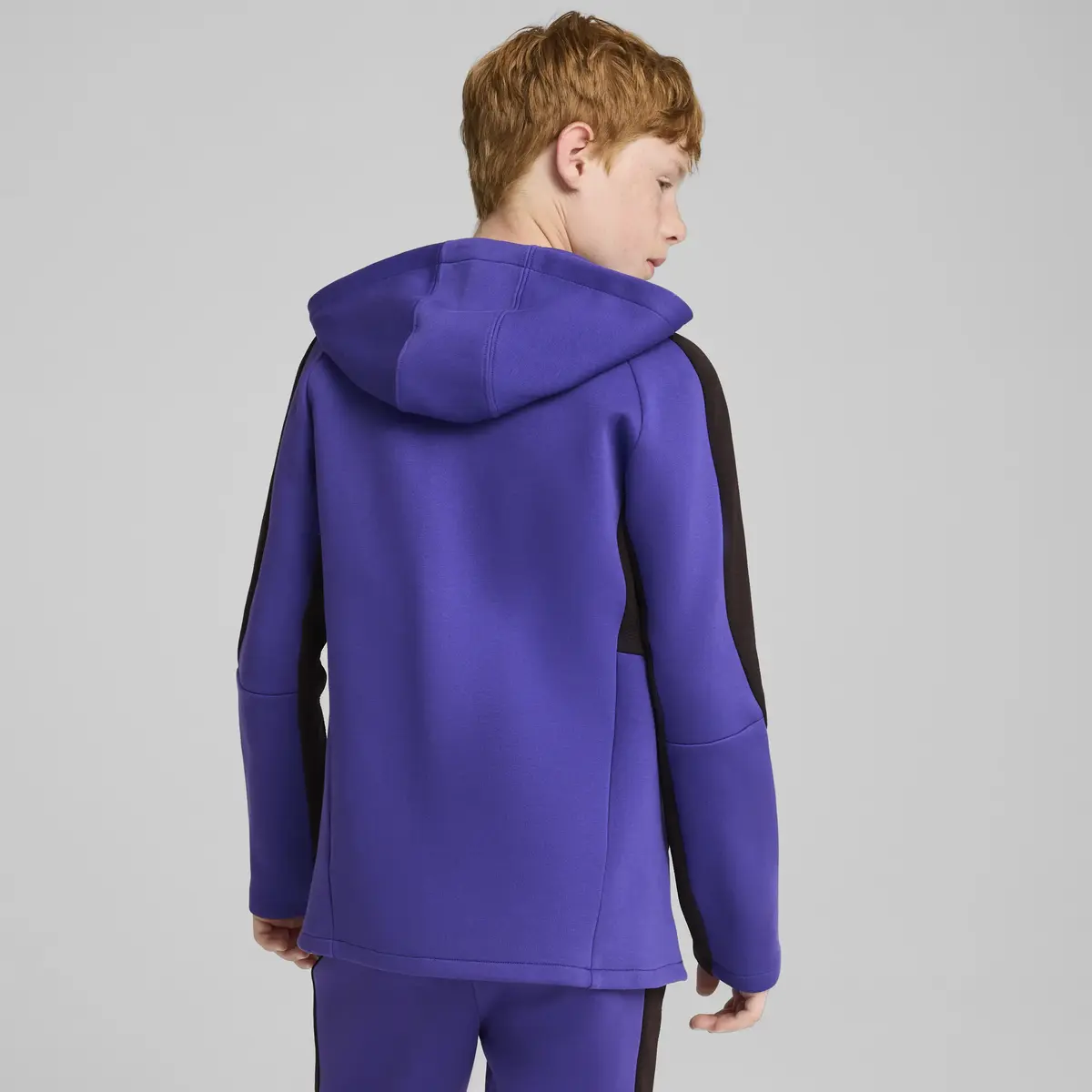 Puma EVOSTRIPE FZ Hoodie DK Mavi Unisex Sweatshirt