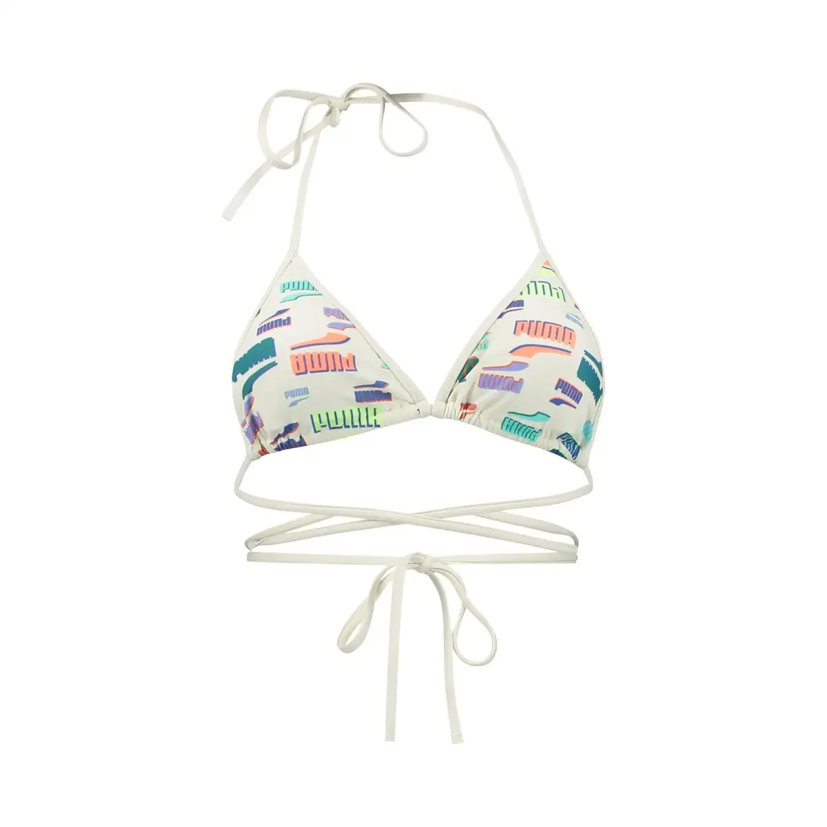 Puma White Combo Beyaz Kadın Bikini Üstü