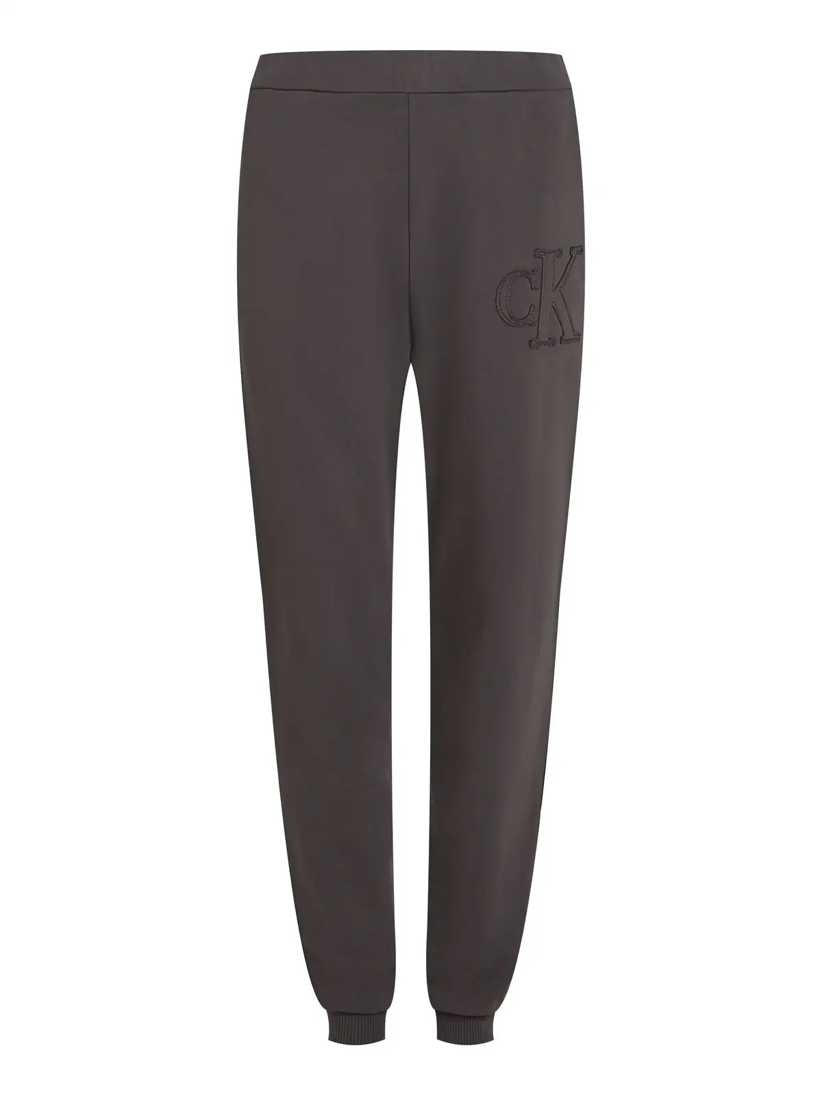 Calvin Klein CK APPLIQUE JOG PANT Gri Kadın Eşofman Alt