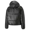 Puma Classics Shiny Padded Jacket Siyah Parlak Kadın Kapüşonlu Şişme Mont