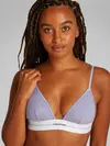 Calvin Klein UNLINED TRIANGLE, WBN Mor Kadın Sütyen & Bralet