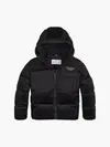 Calvin Klein CORDUROY MIX MEDIA P Erkek Siyah Şişme Mont