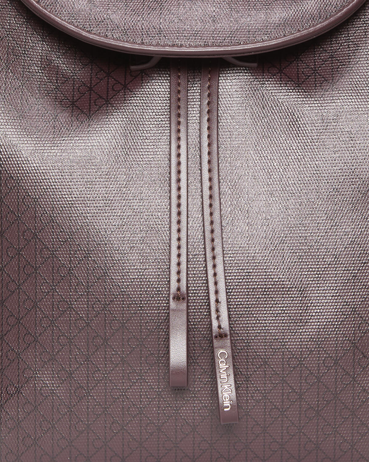 Calvin Klein EMBLEM AOP FLAP BACKPACK Kadın Çanta