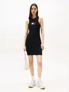 Tommy Hilfiger TJW FLAG SWEATER MIN, BDS Siyah Kadın Elbise