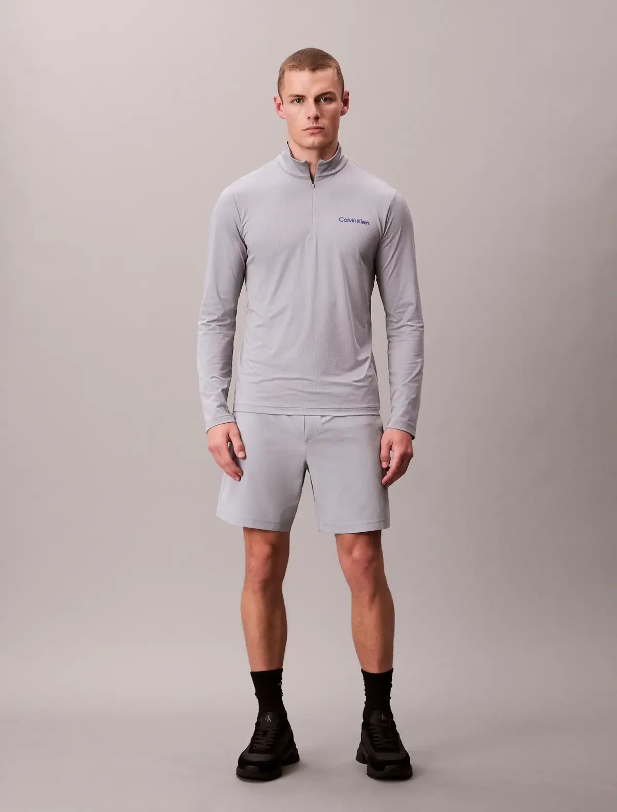 Calvin Klein WOVEN SHORT Gri Erkek Şort