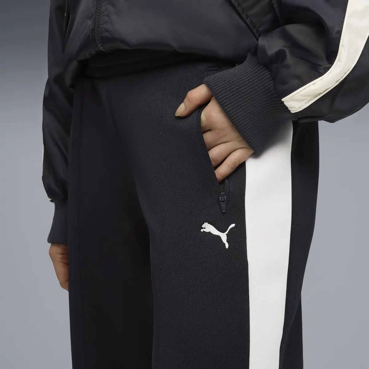 Puma T7 Low Rise Track Pants Lacivert Kadın Eşofman Altı