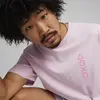 Puma X PLAYSTATION Elevated Tee Lila Erkek T-Shirt
