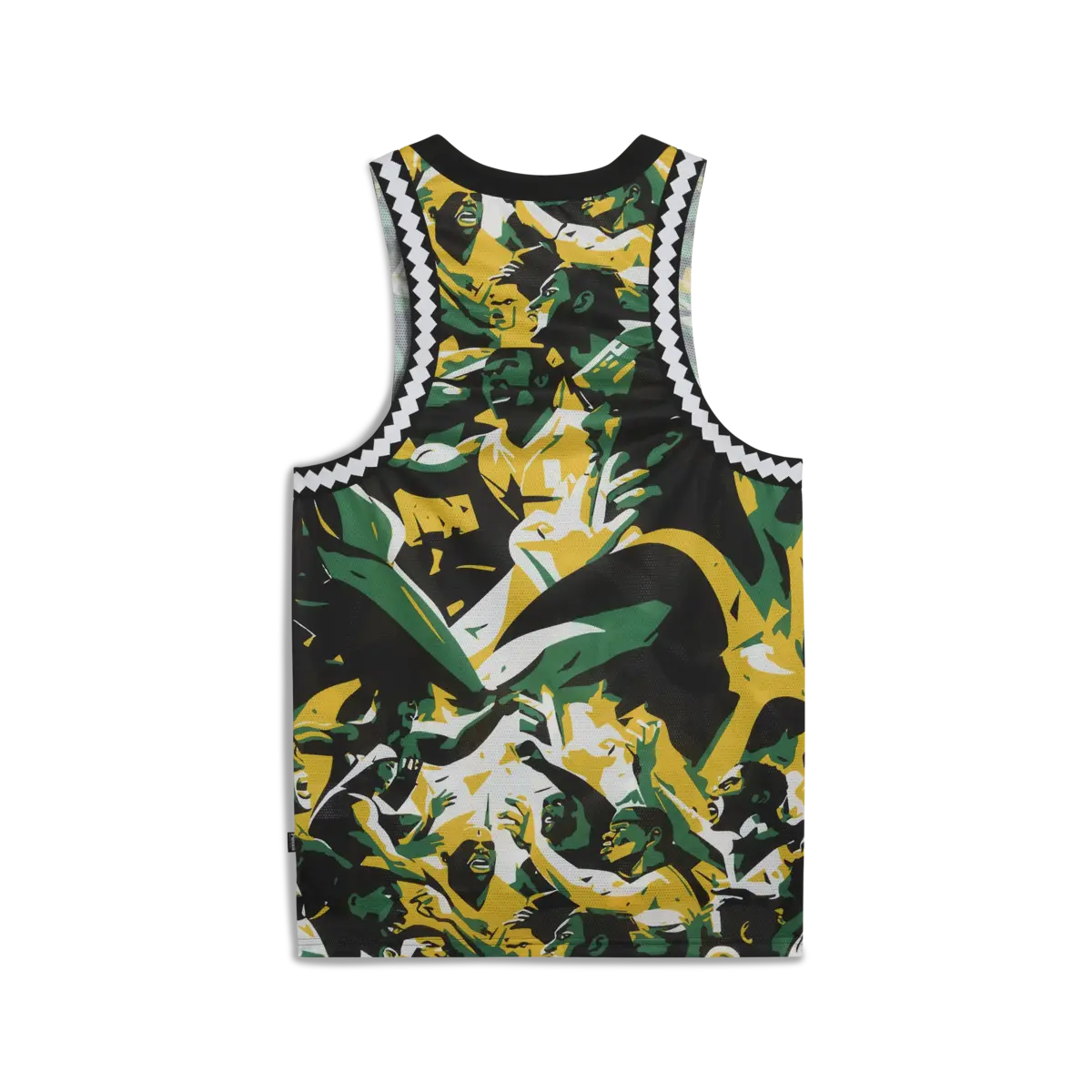 Puma Rival Rage AOP Mesh Tank Çok Renkli Erkek Basketbol Forması