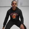 Puma Graphic Booster Hoodie Erkek Siyah Hoodie