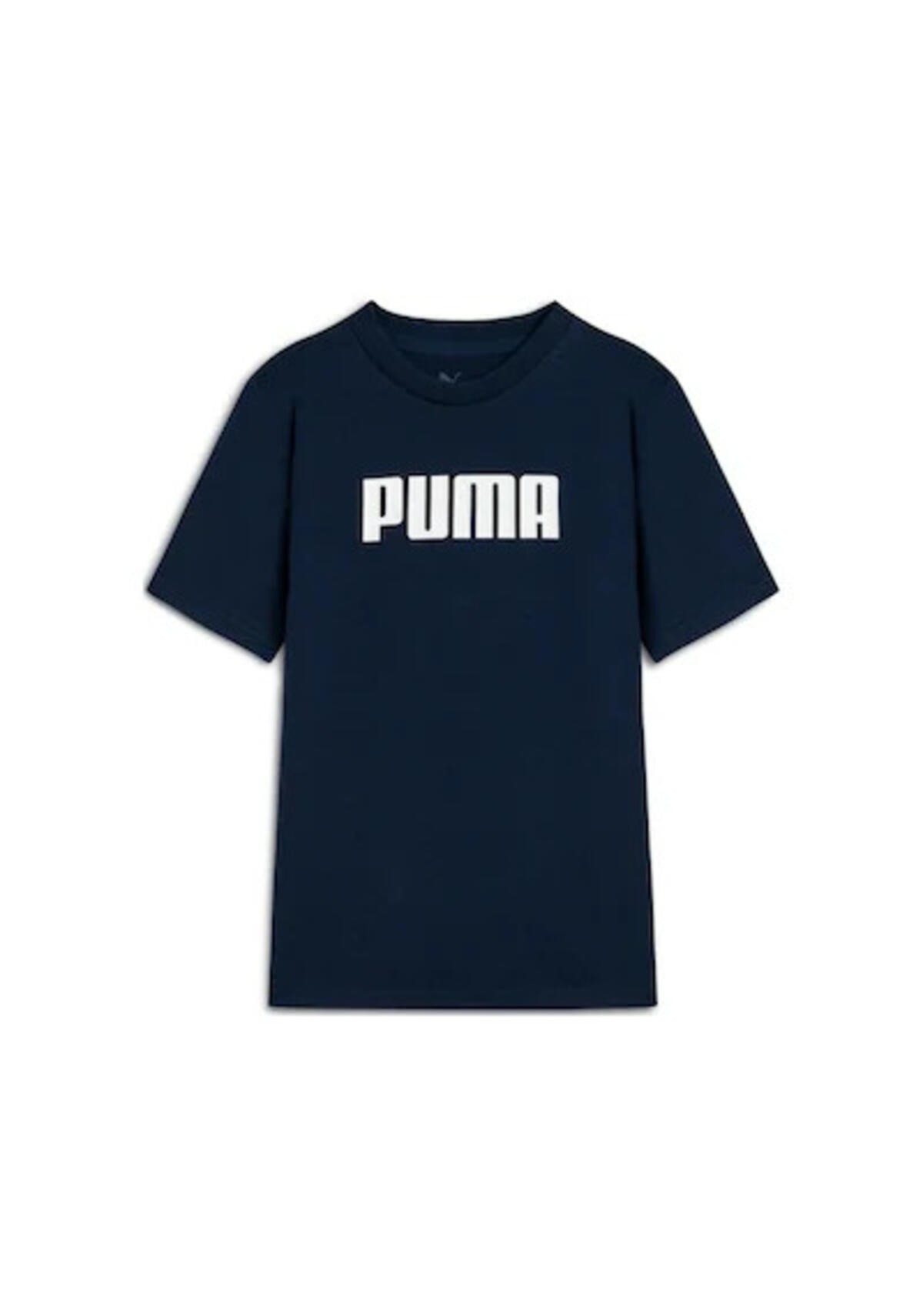 Puma ESS Logo Tee b Lacivert Çocuk T-Shirt
