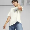 PUMA X STAPLE Graphic Tee Beyaz Erkek T-Shirt