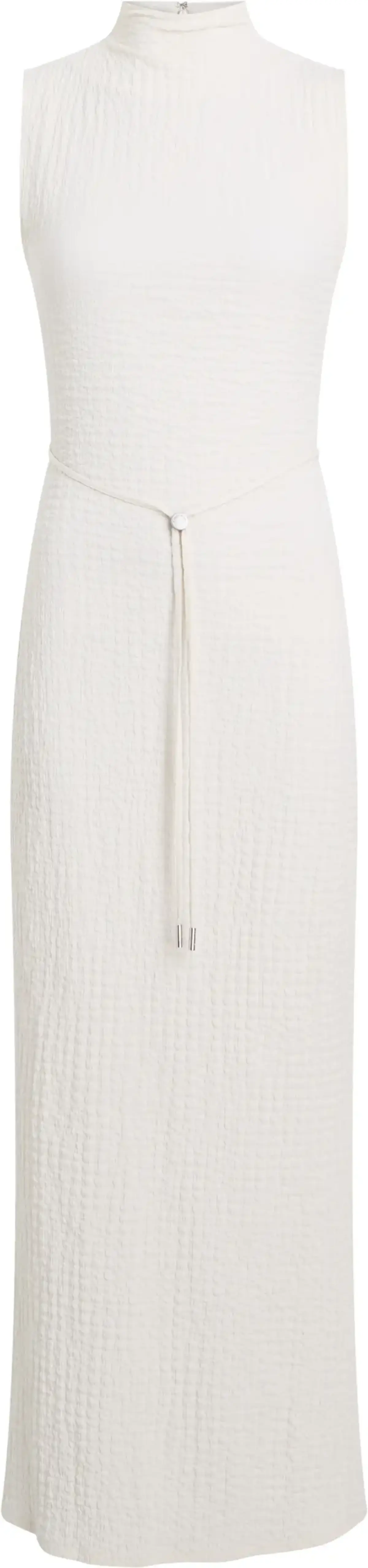 Calvin Klein CRINKLE JERSEY ANKLE, YAS Krem Kadın Elbise-Etek