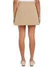 Tommy Hilfiger PUNTO SHORT SKIRT, 0GC Bej Kadın Elbise-Etek