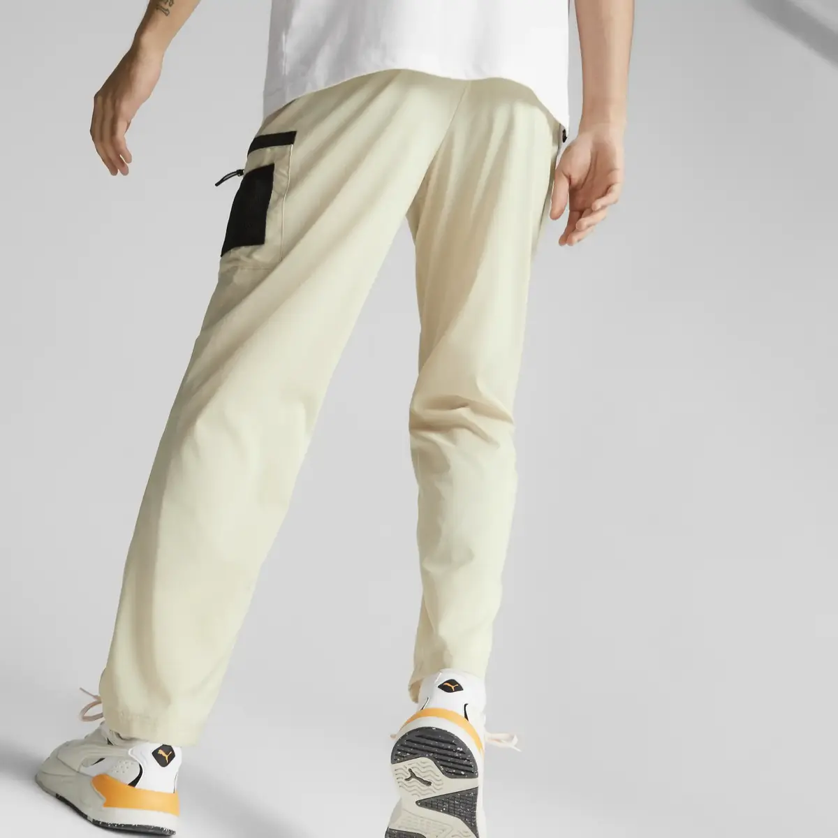 Puma OPEN ROAD Woven Pants Bej Erkek Eşofman Altı