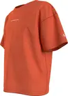 Calvin Klein CKJ LOGO BOXY T-SHIR Kadın Turuncu T-Shirt