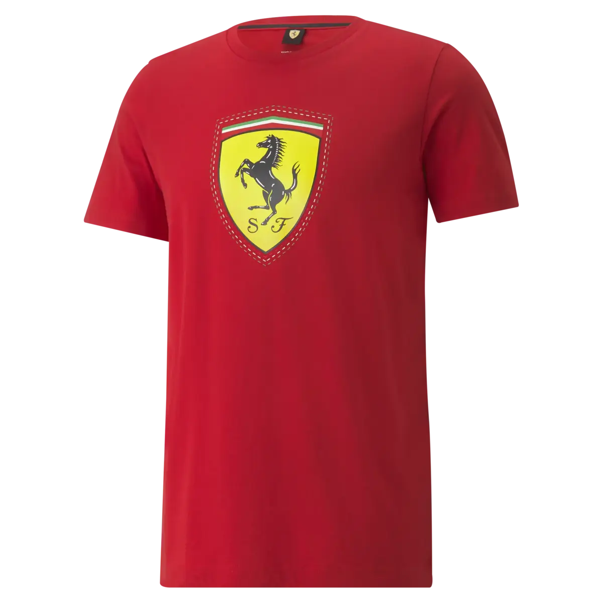 Puma Ferrari Race Color Shield Te Kırmızı Erkek T-Shirt