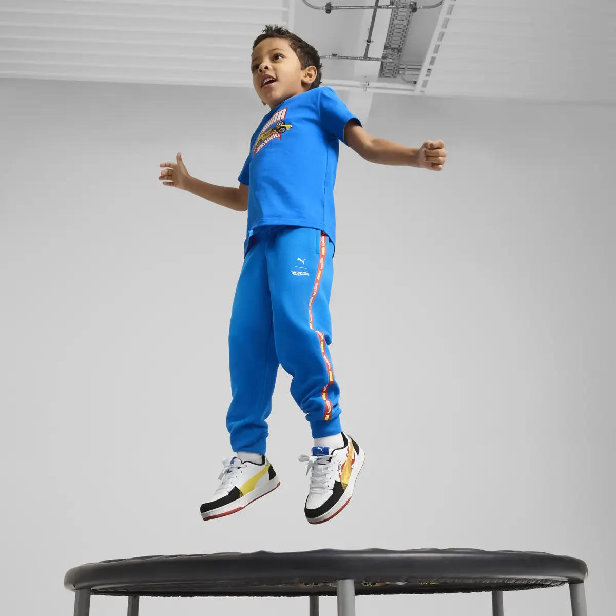 Puma X HOT WHEELS Sweatpants Mavi Erkek Eşofman Altı