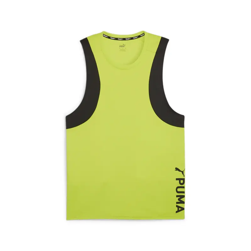 Puma FIT Ultrabreathe Tank Yeşil Erkek Kolsuz Üst